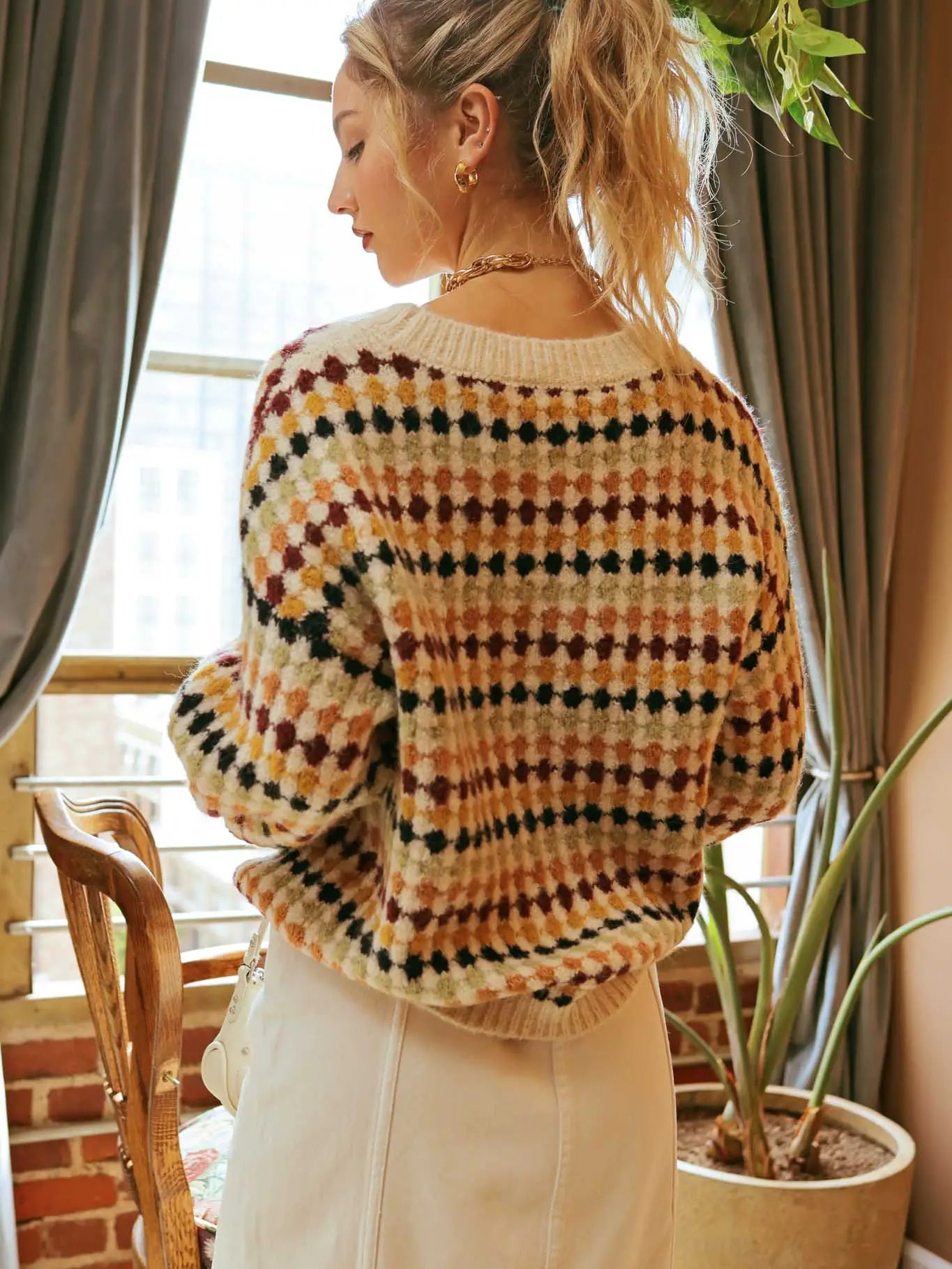 Autumn Spectrum Sweater