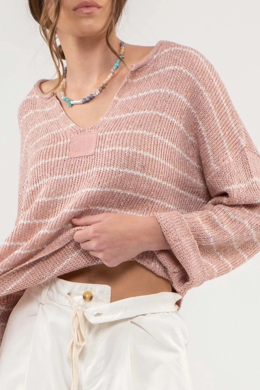 Stripe Fusion Sweater