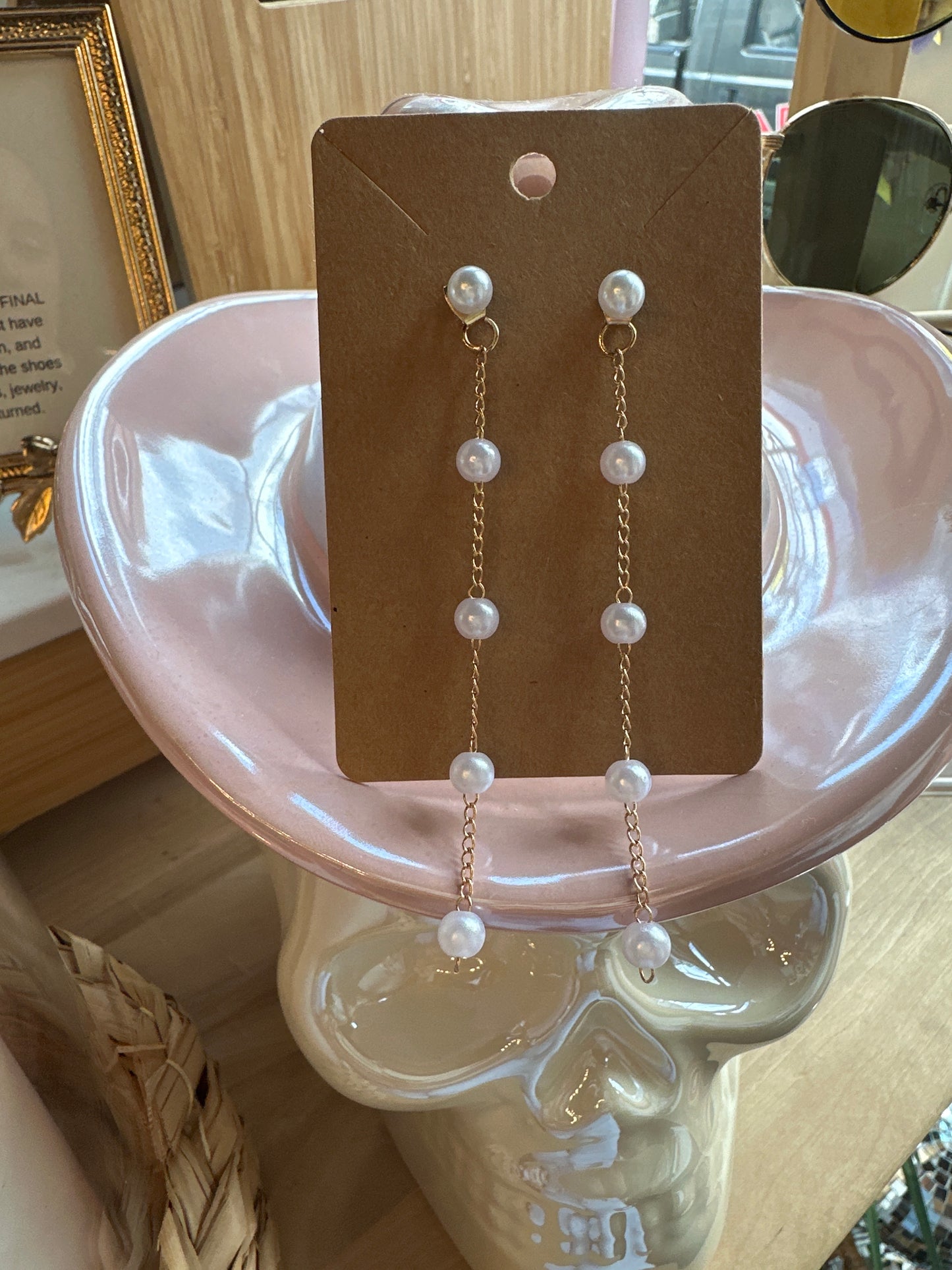 Pearl Drop Earrings