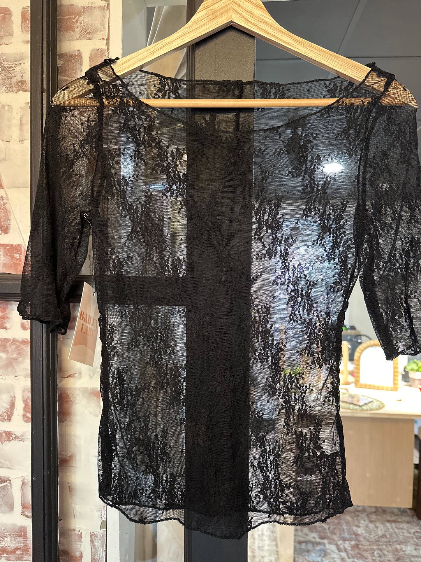 Prairie Smoke Lace Top