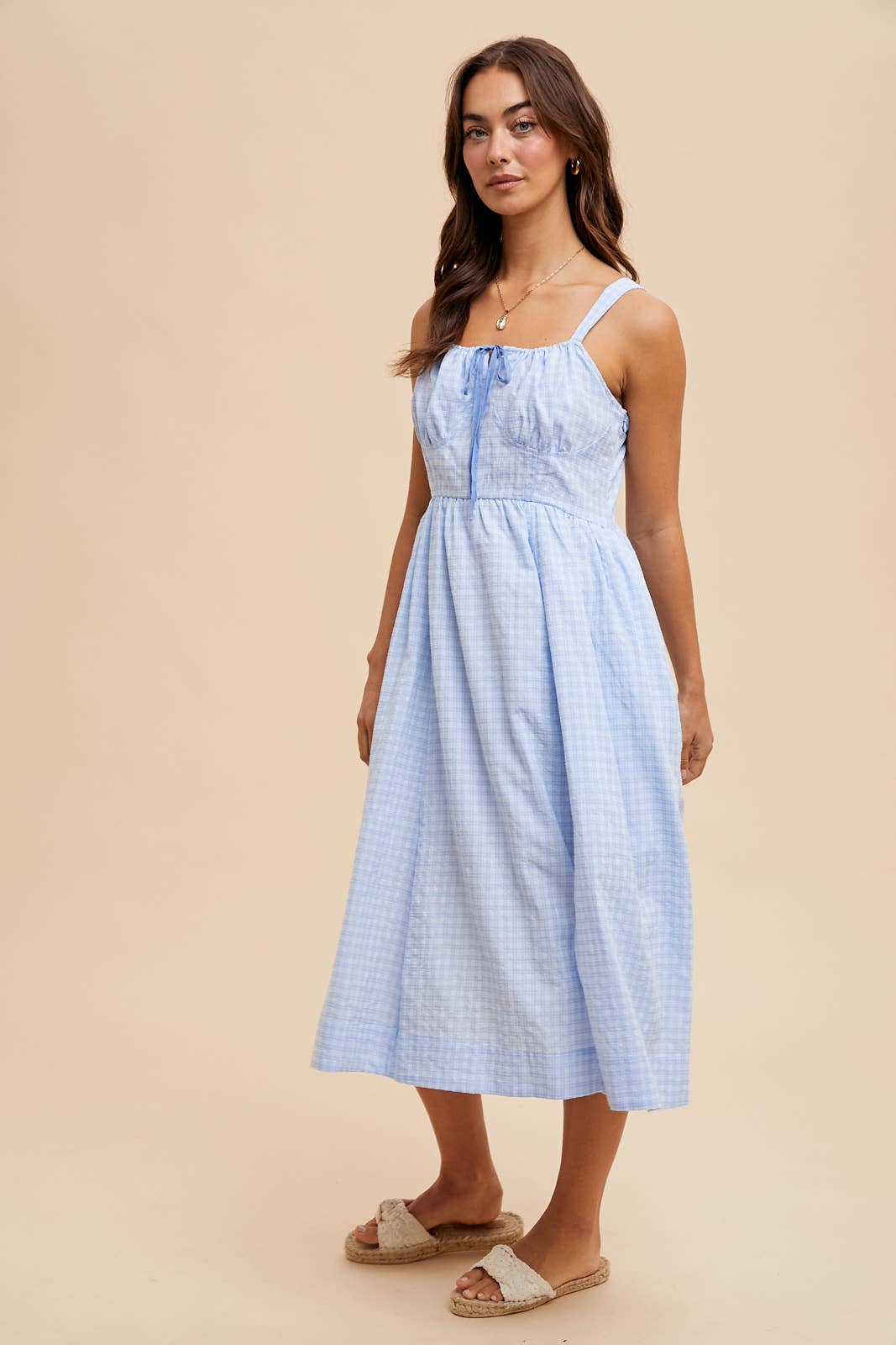 Small Town Gingham Dress – Bailey Lane