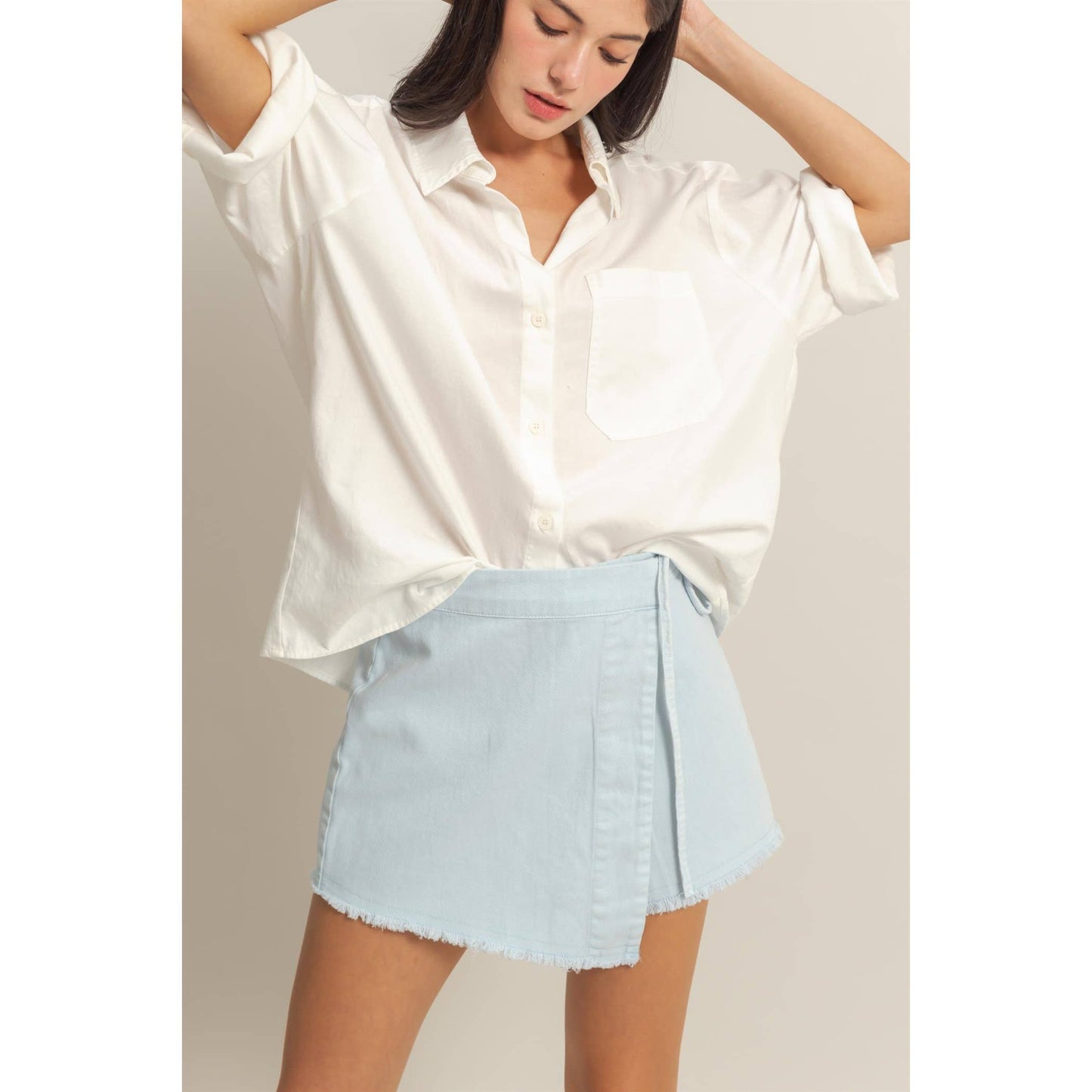 Cloudwash Wrap Skort