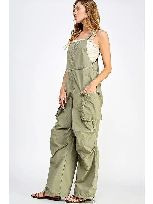 Wanderlust Cargo Jumpsuit