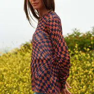Vintage Check Top