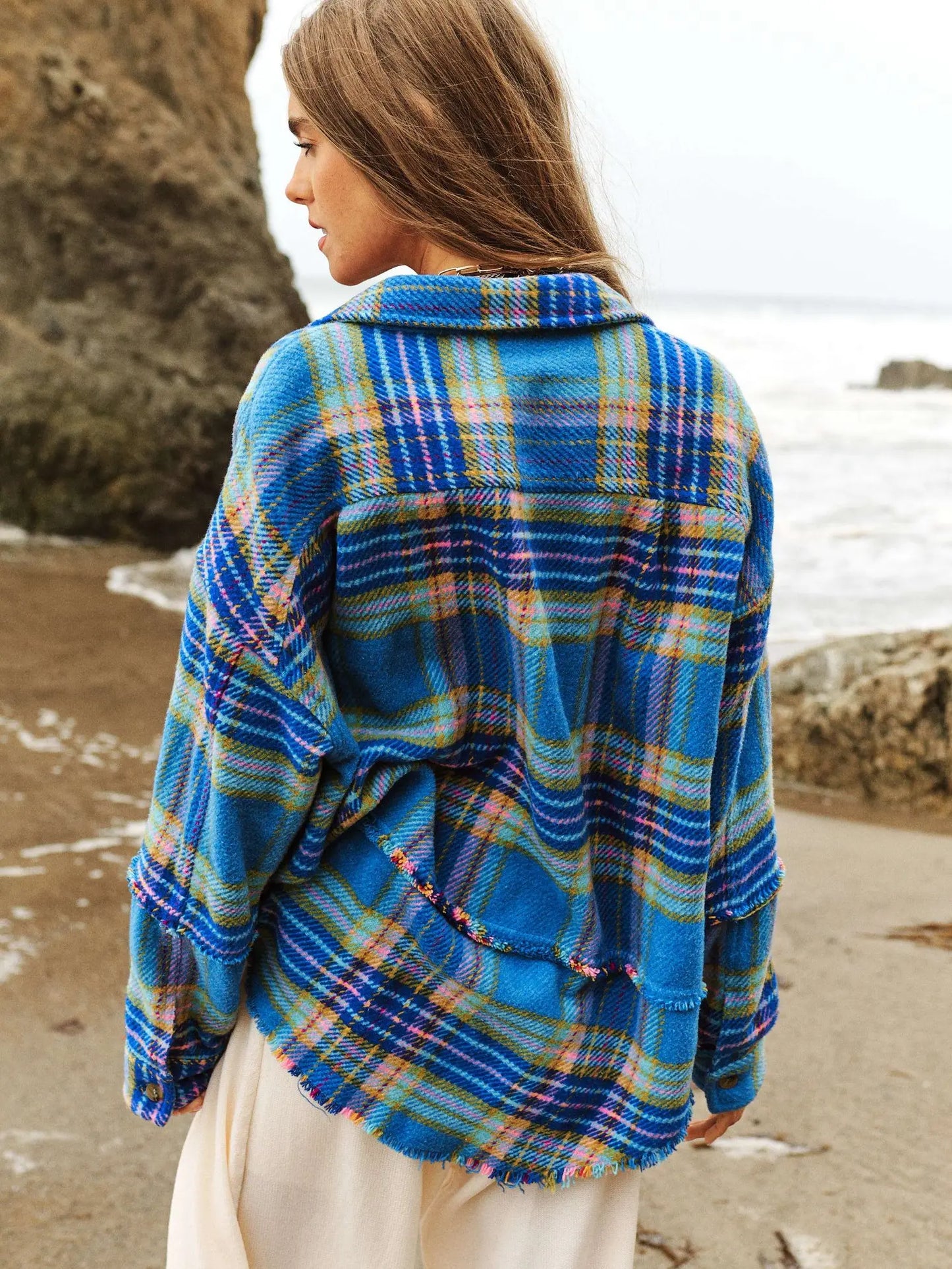 Slated Fringe Shacket