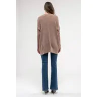 LIGHTWEIGHT OPEN CARDIGAN