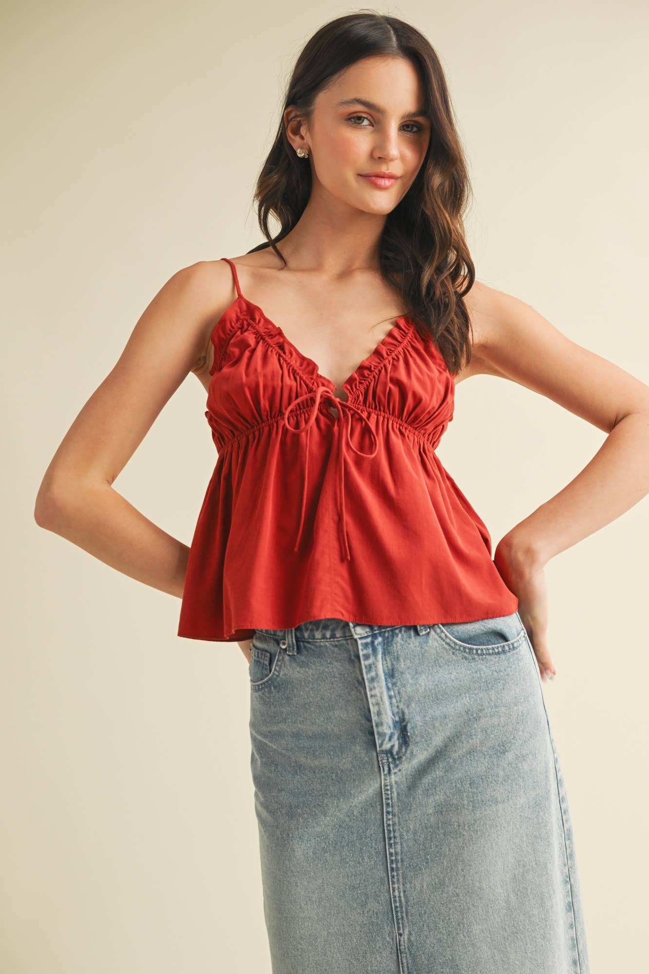 Wildflower Ruffle Cami