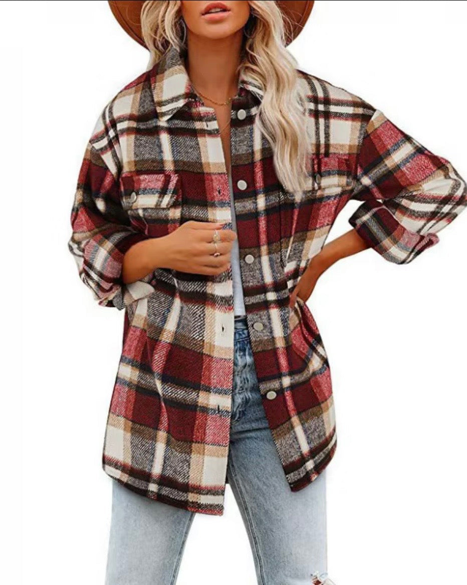 CB Flannel Button Down