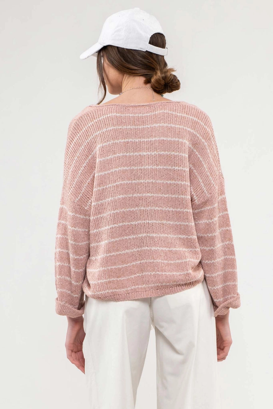 Stripe Fusion Sweater