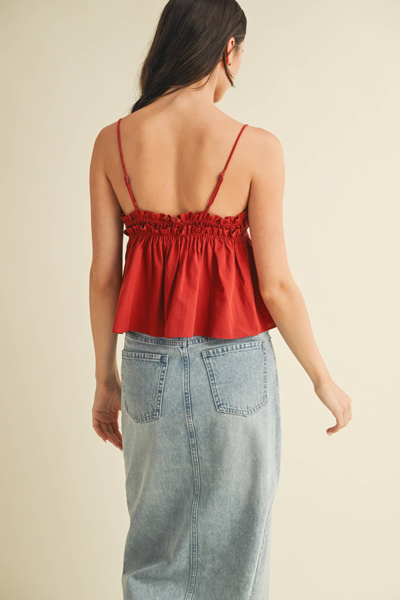 Wildflower Ruffle Cami