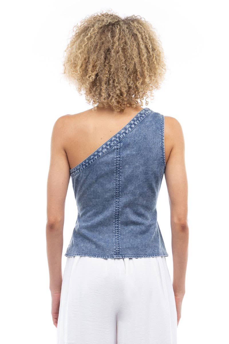 The Dakota Denim Top