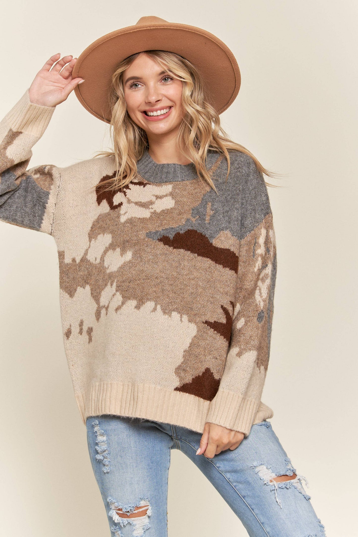 Abstract Ease Sweater
