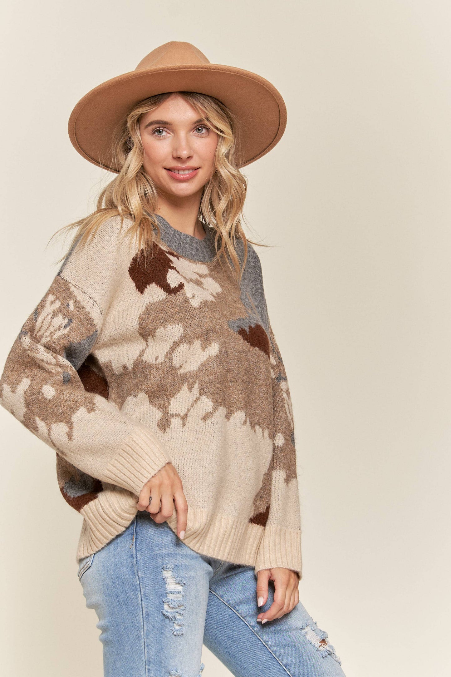 Abstract Ease Sweater