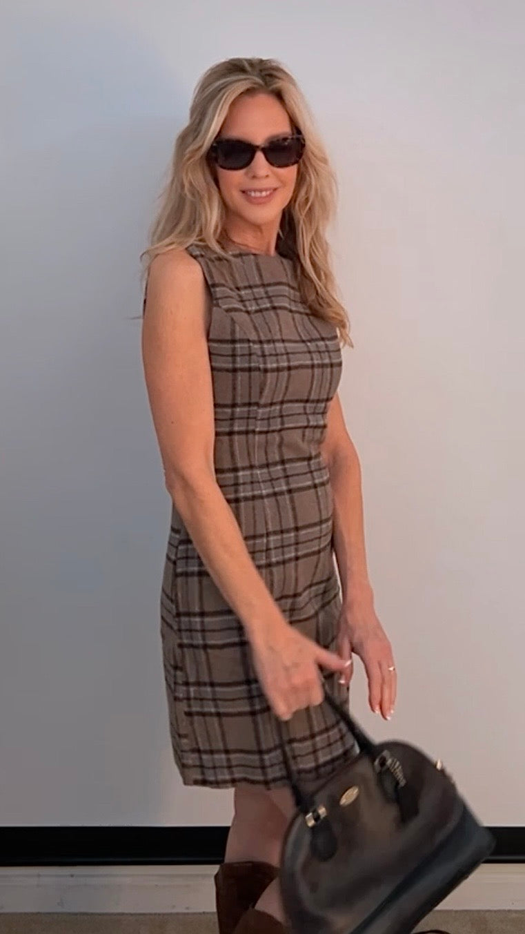 Jameson Plaid Flannel Dress