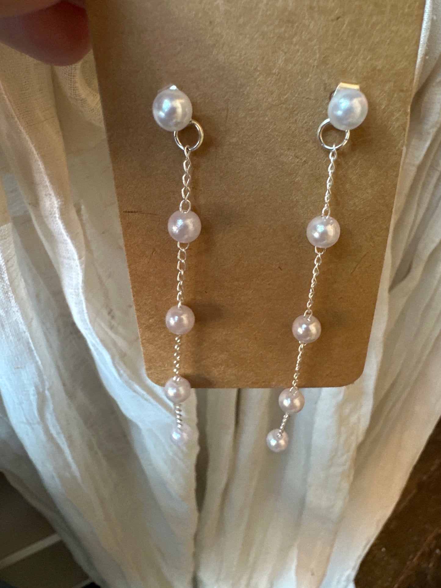 Pearl Drop Earrings