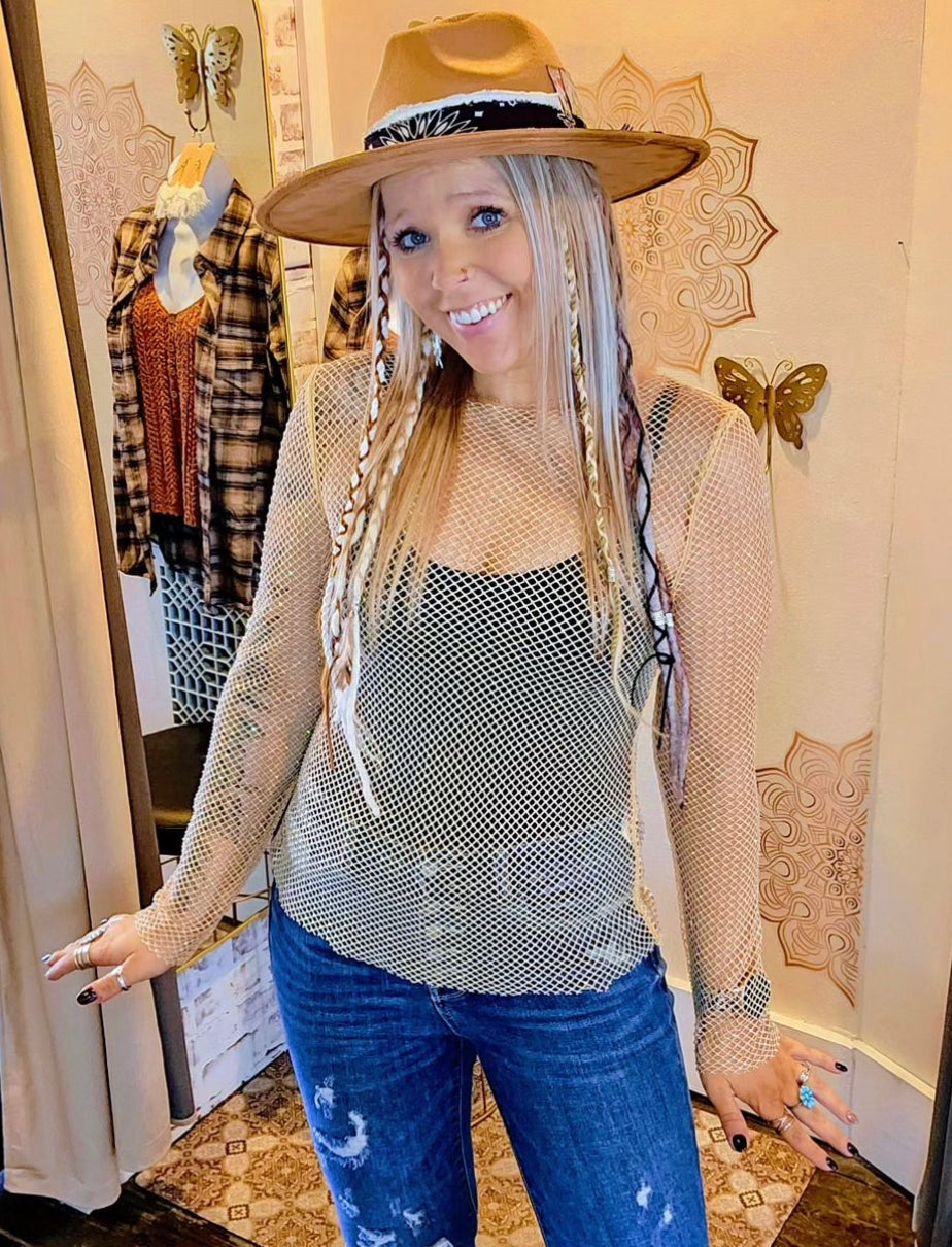 Rhinestone Glam Top