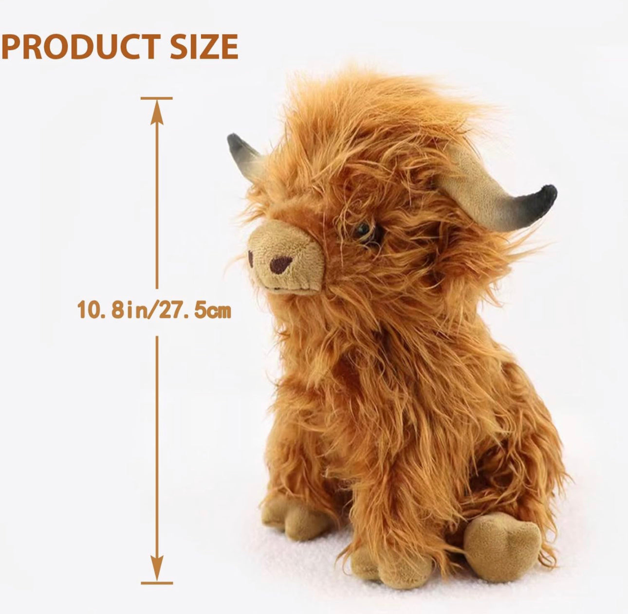 Highland Cow Stuffed Animal