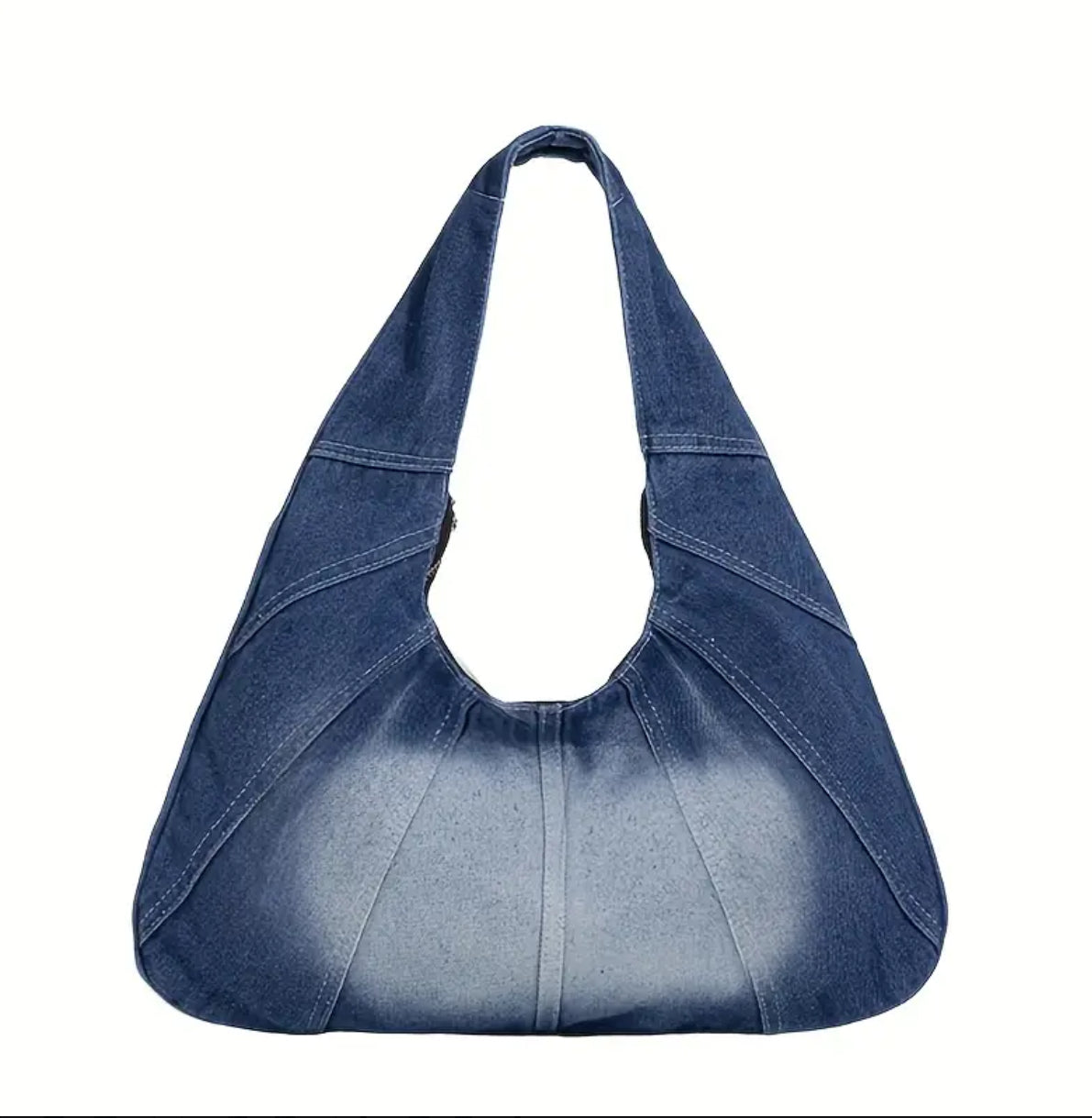 Indigo Crescent Bag