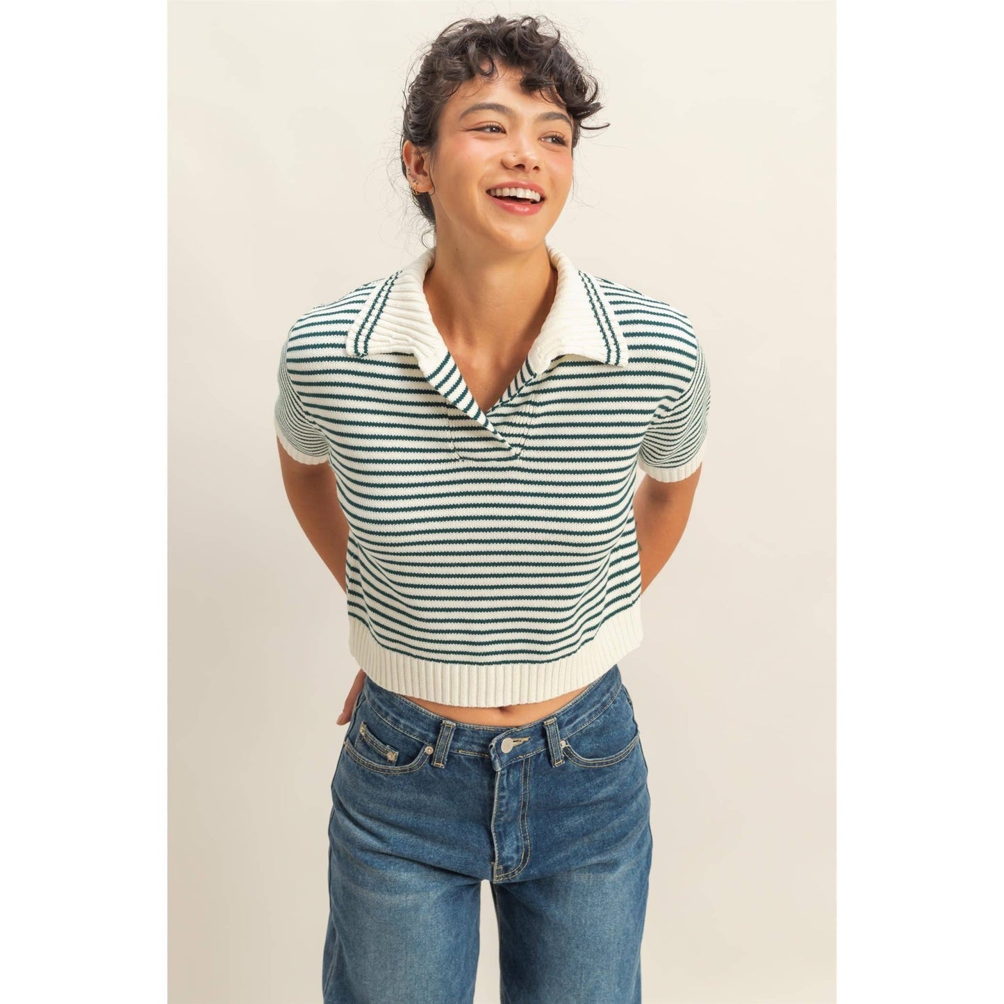 Boardwalk Collar Knit