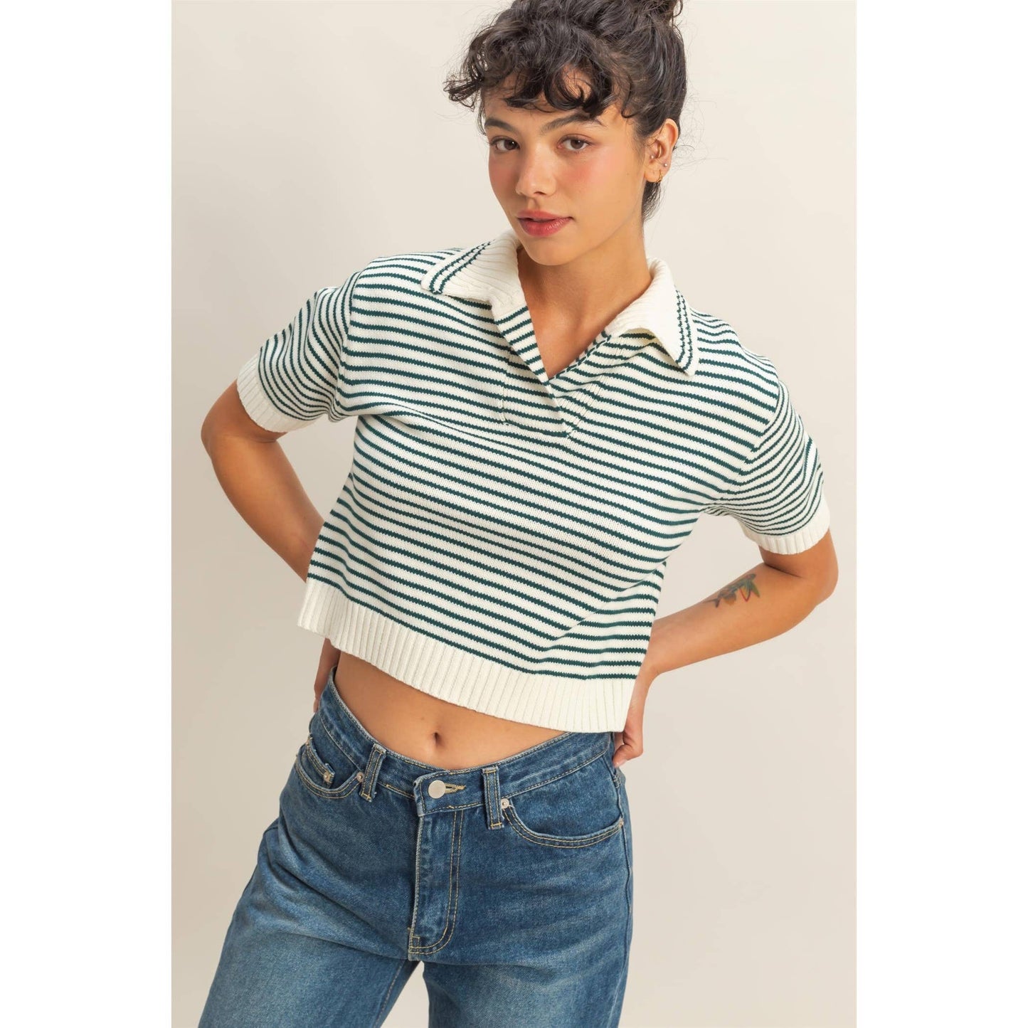 Boardwalk Collar Knit
