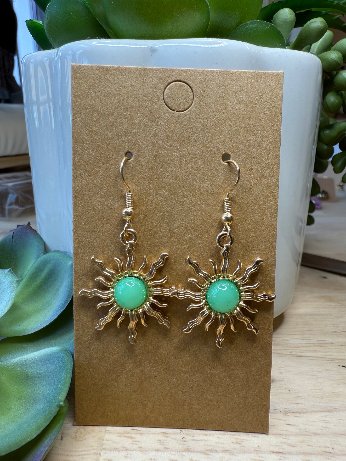 Exotic Sun Earrings
