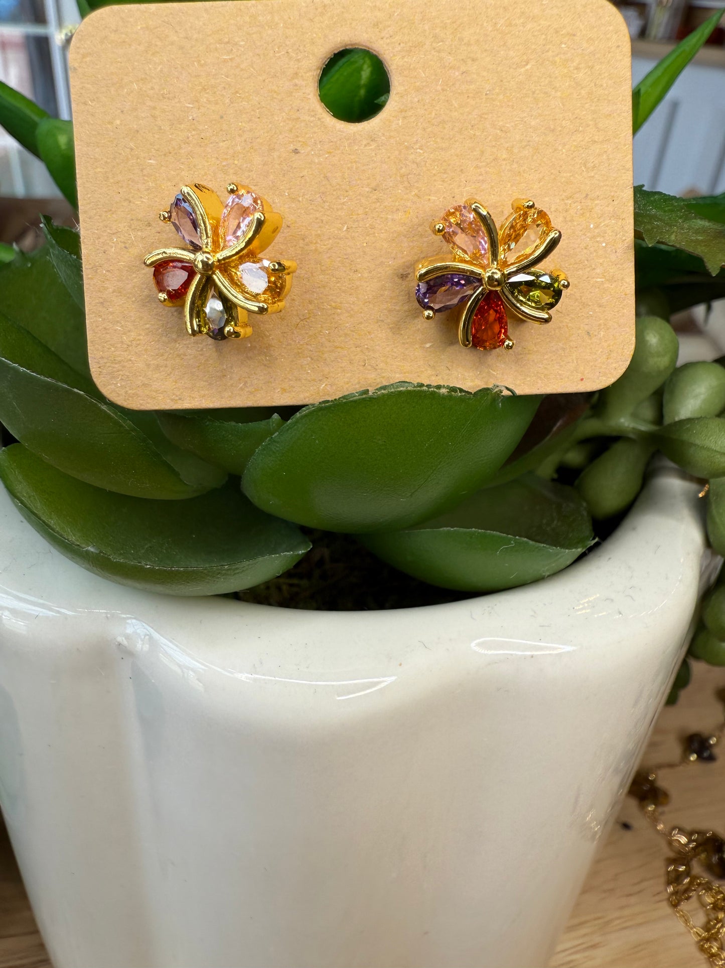 Gem Bloom Studs