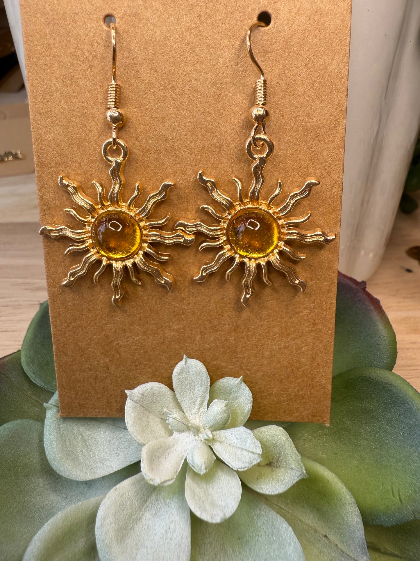 Exotic Sun Earrings
