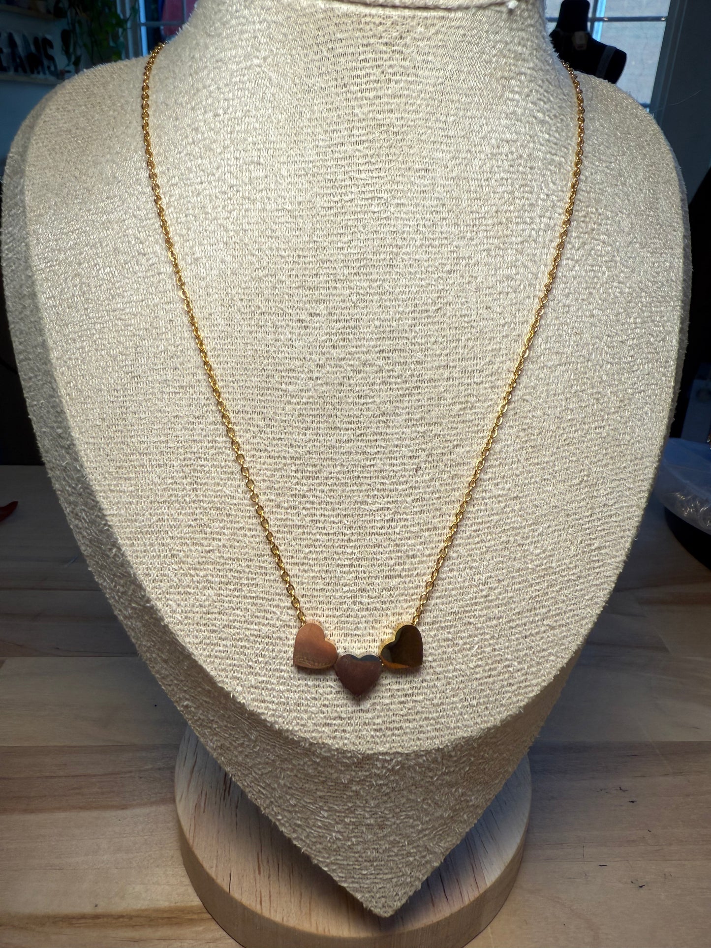 Linked Hearts Necklace
