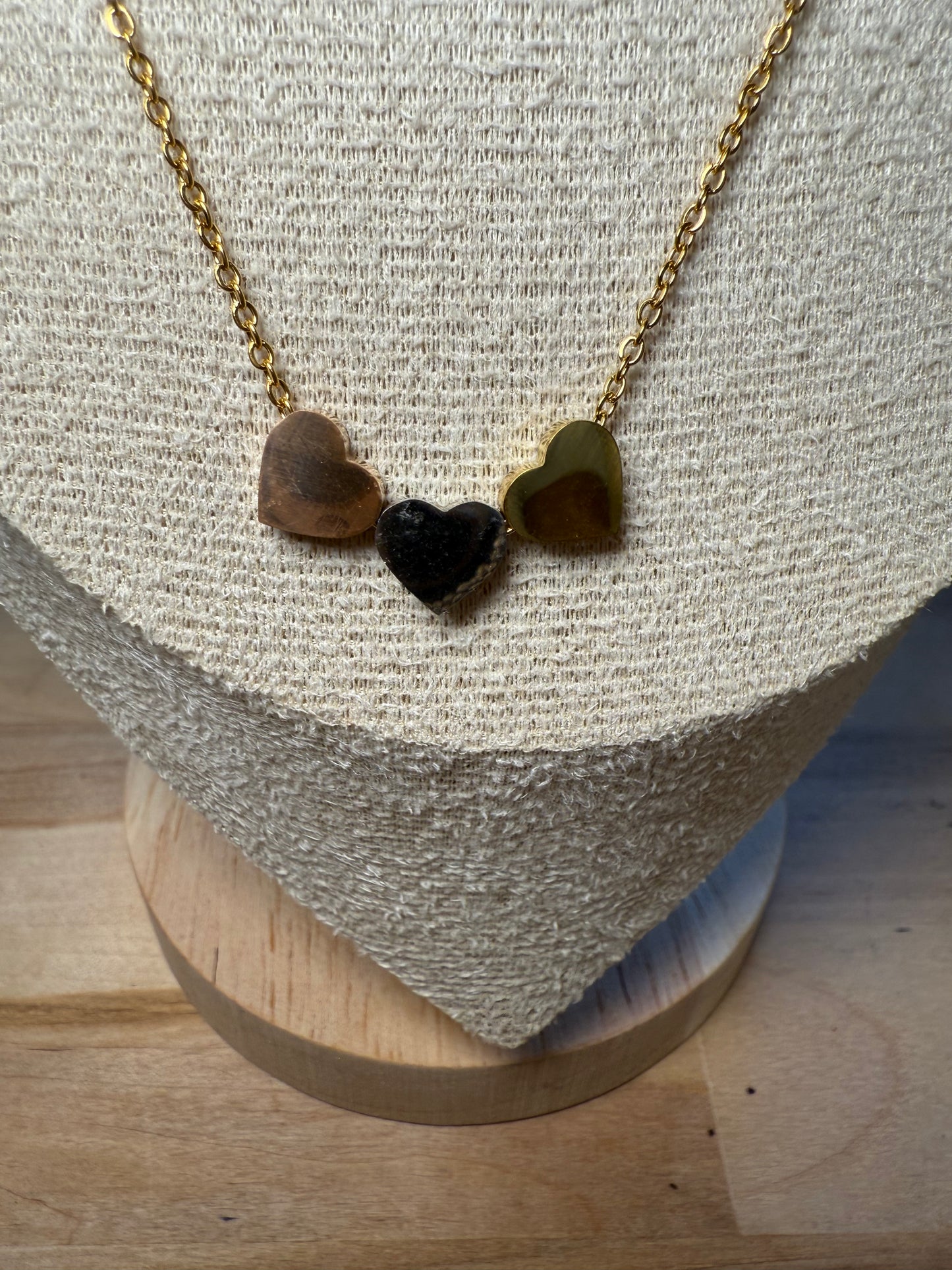 Linked Hearts Necklace