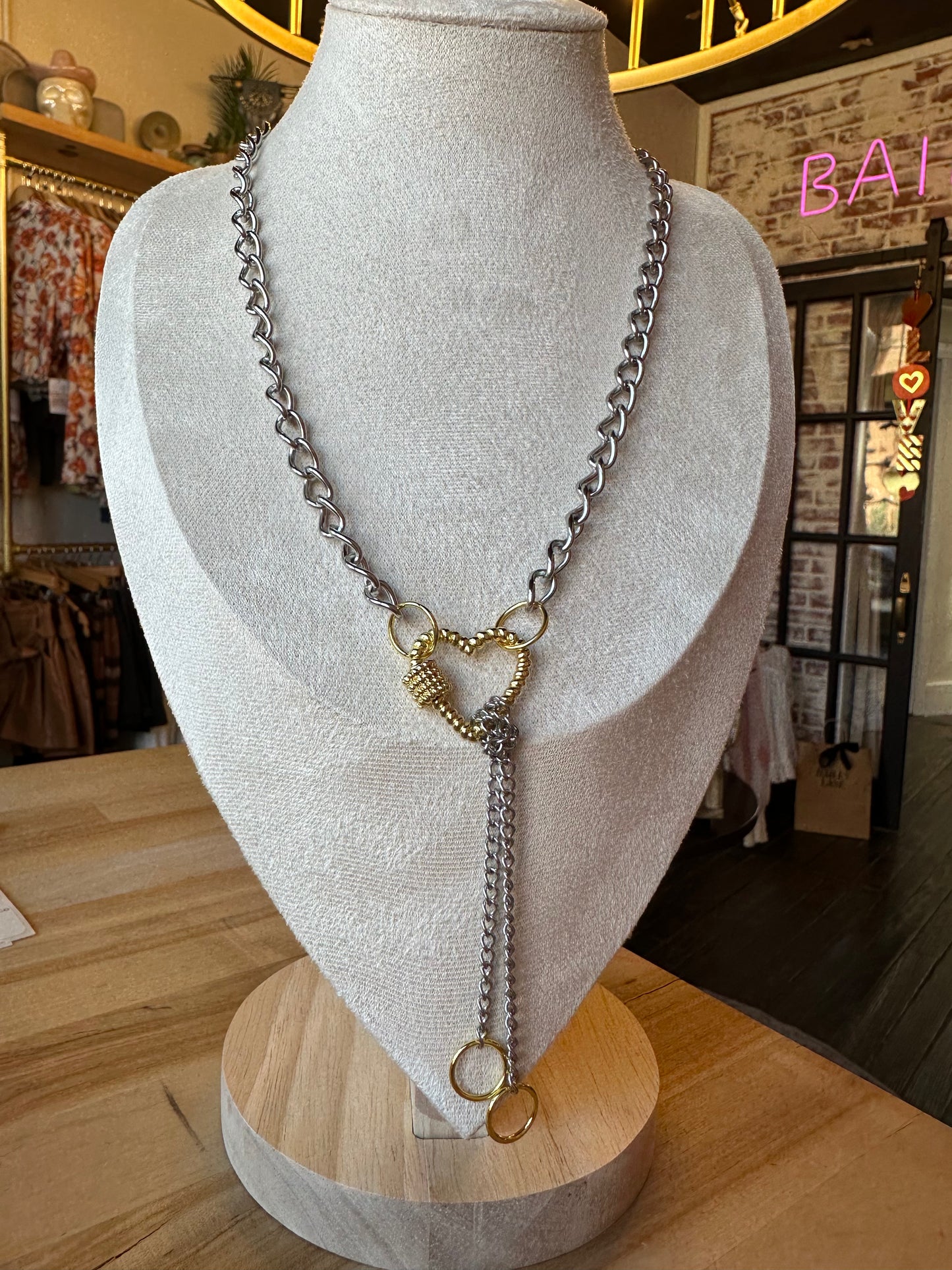 Linked by Love Necklace