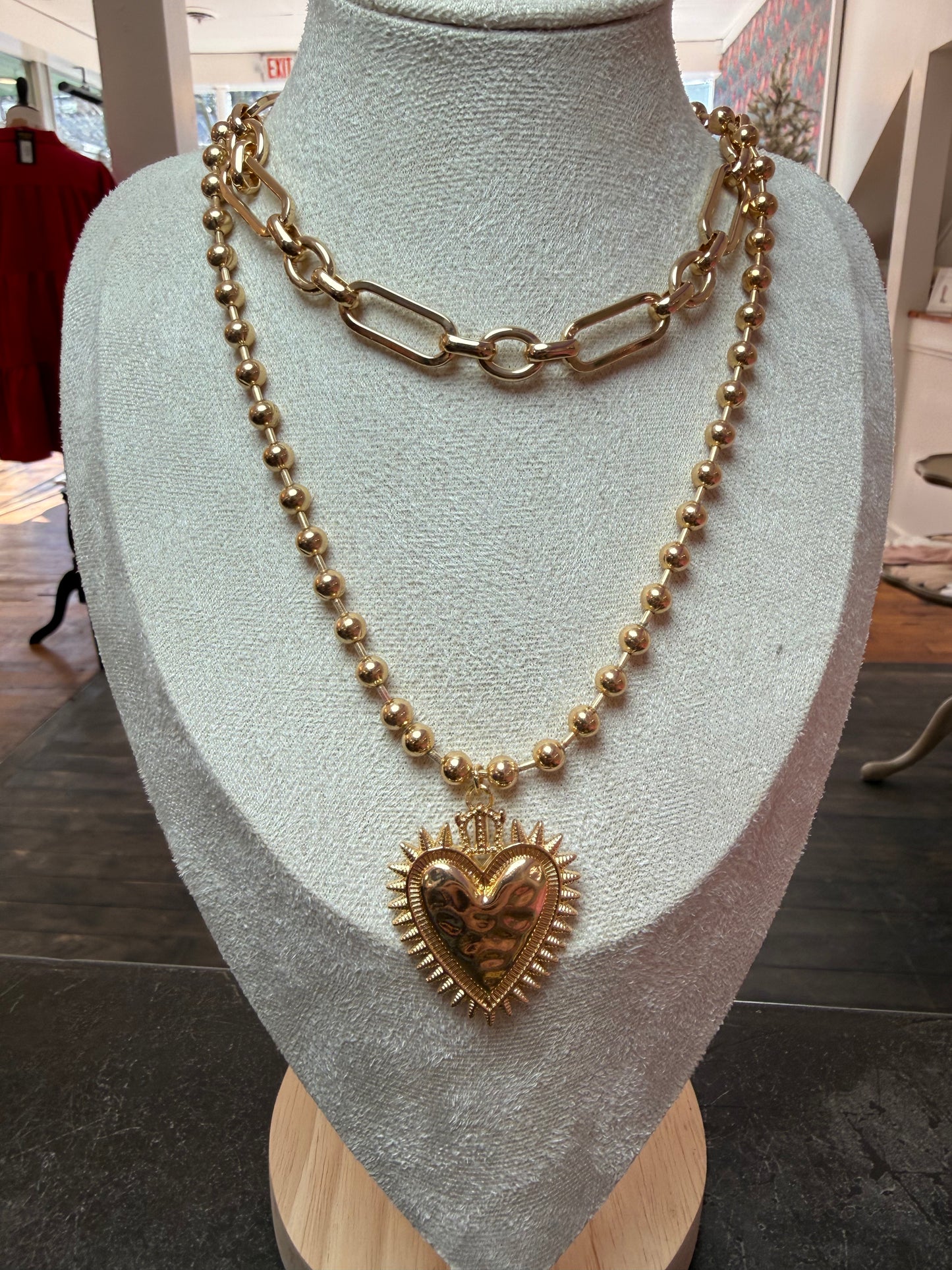 Golden Keepsake Necklace
