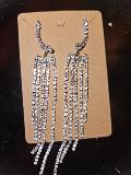 Crescent Bling Earring