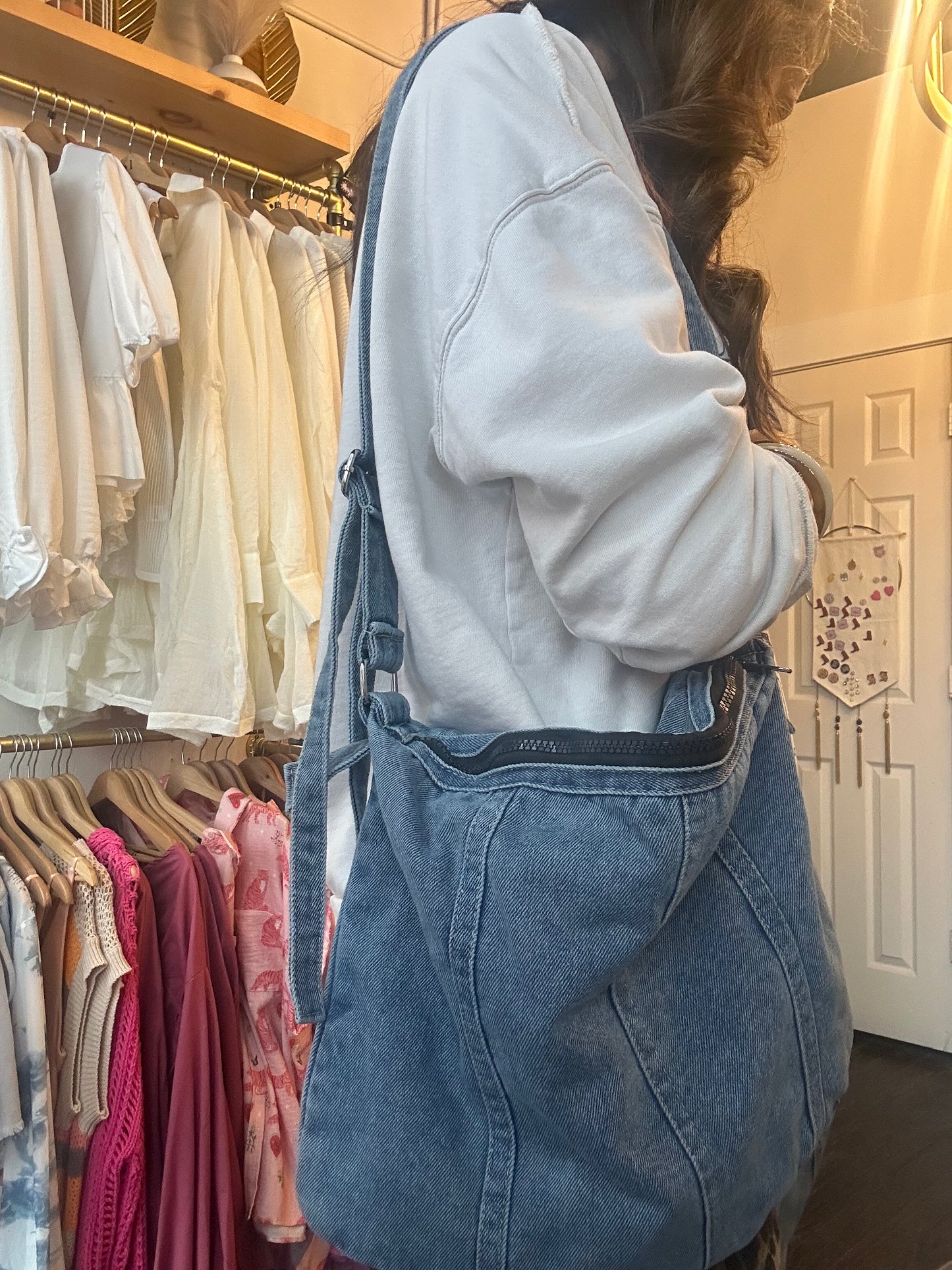 Denim Days Slouch Bag