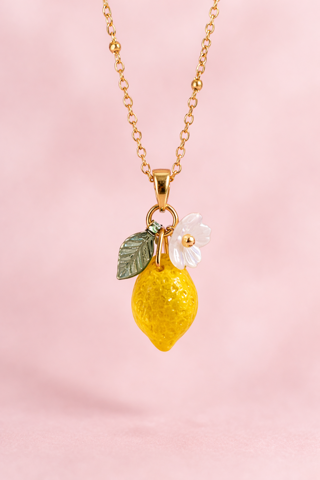 Limoncello Charm Necklace