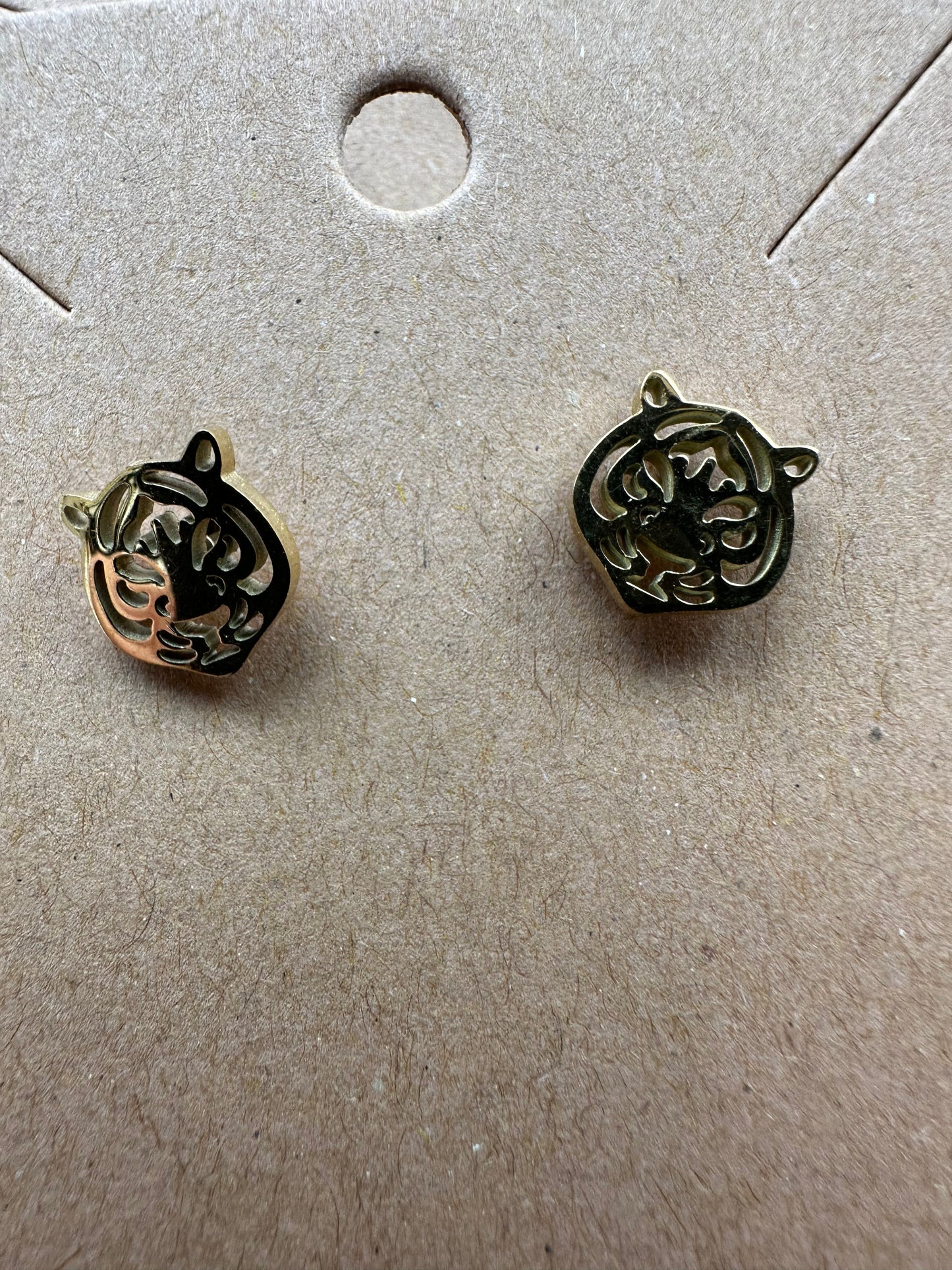 Tiger Earrings