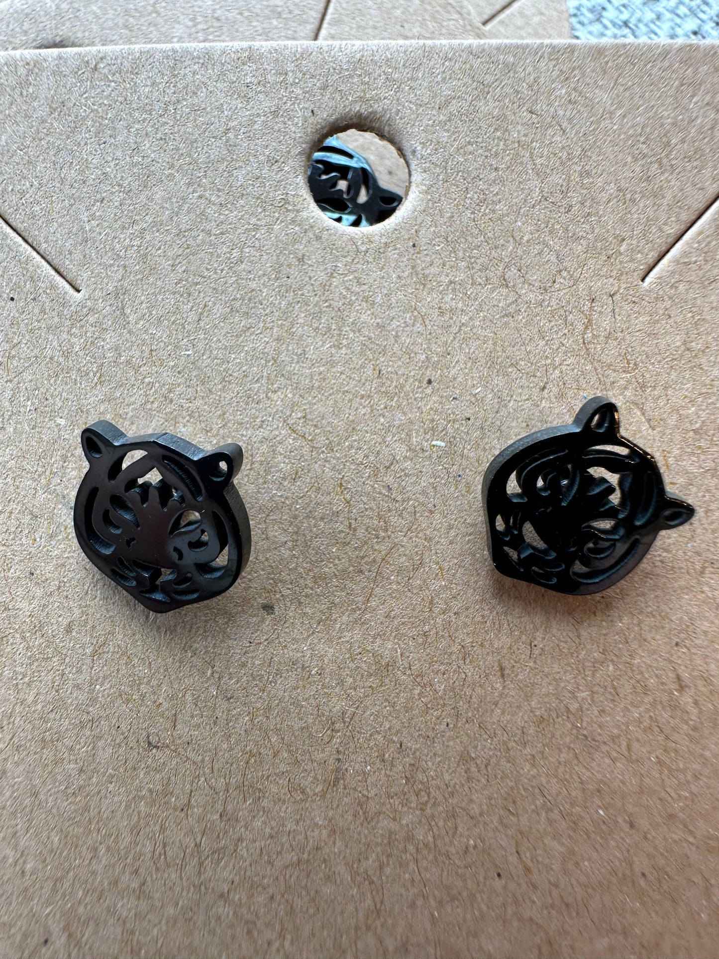 Tiger Earrings