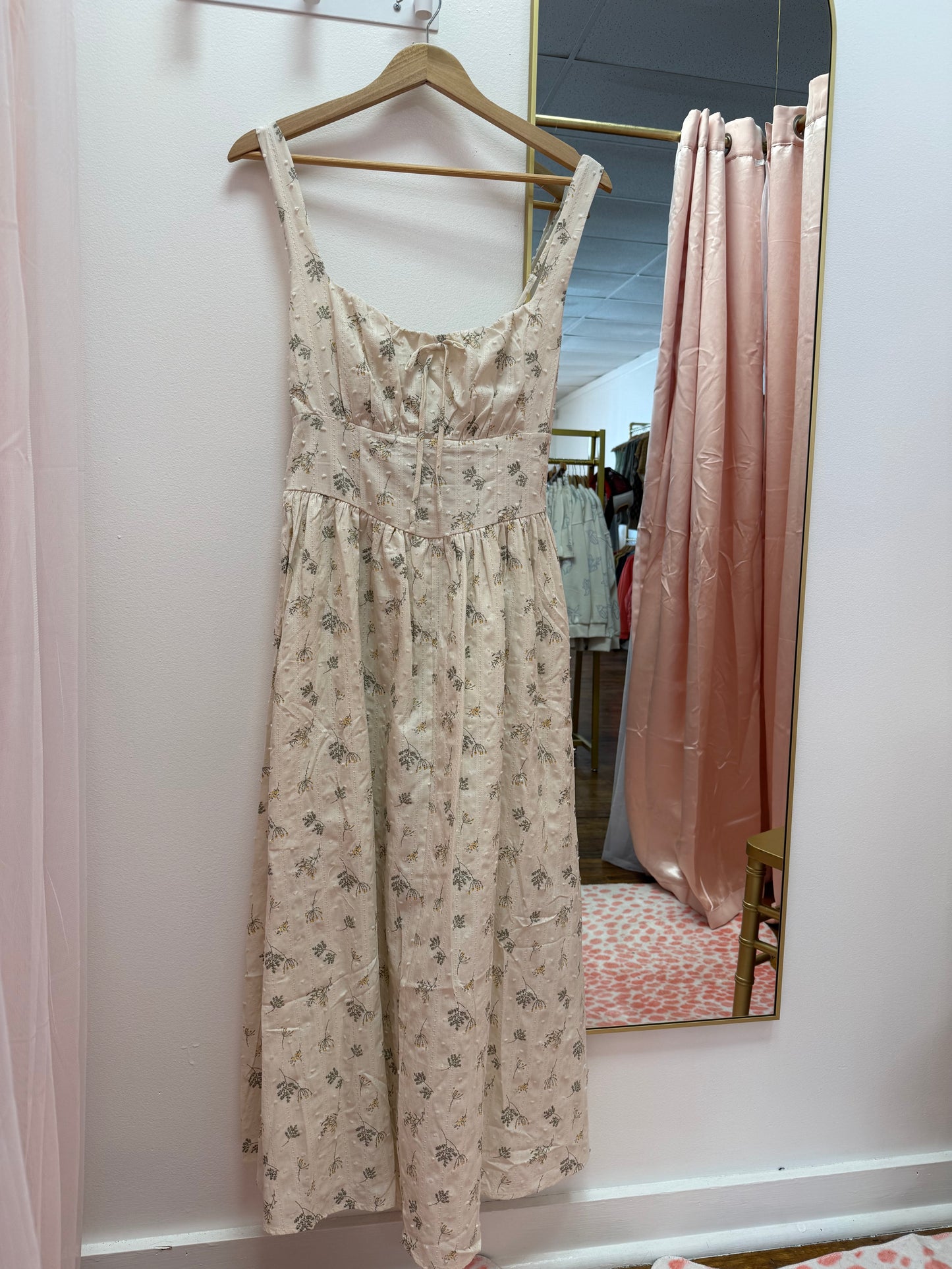 Evergreen Hour Corset Dress