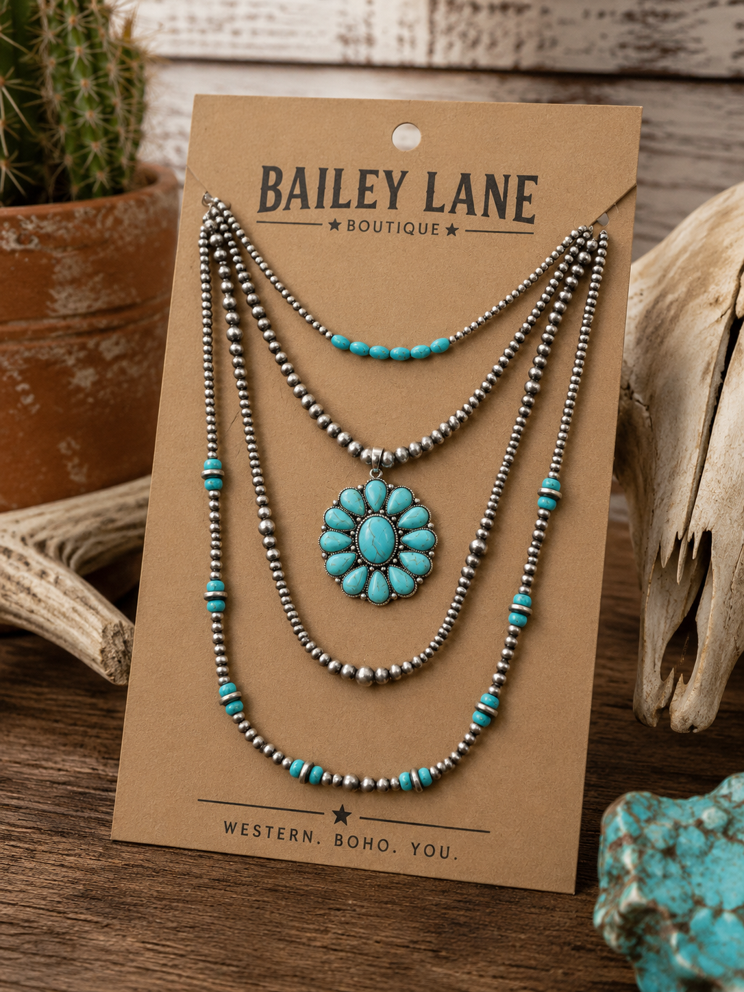Silver Sage Pearl Set