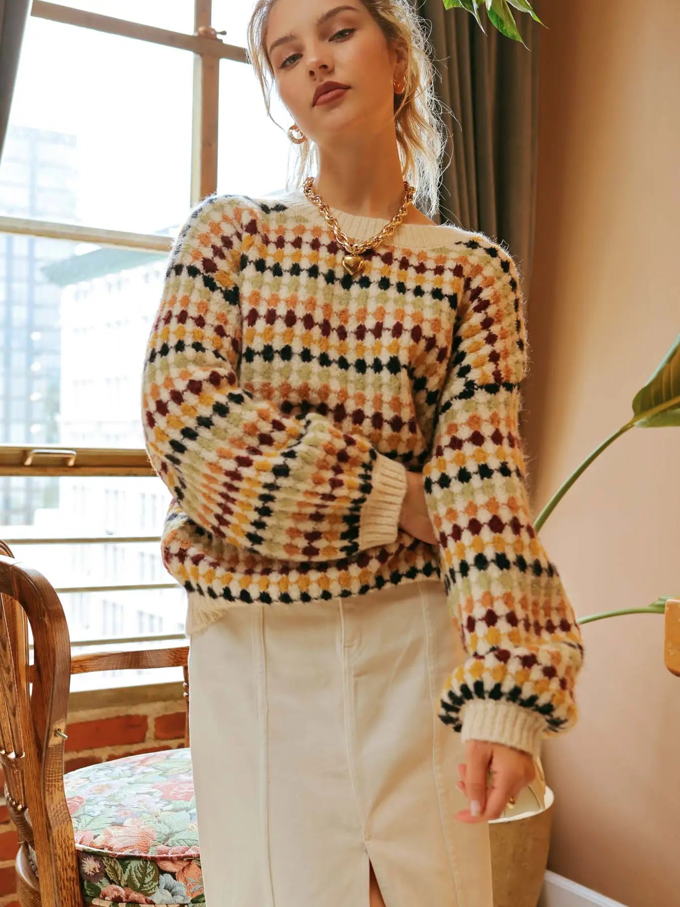 Autumn Spectrum Sweater