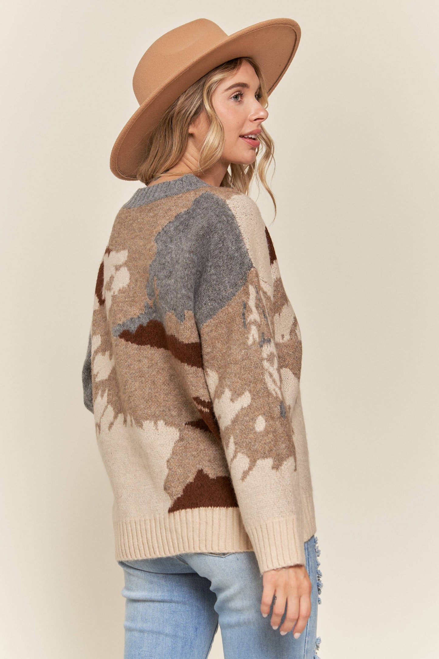 Abstract Ease Sweater