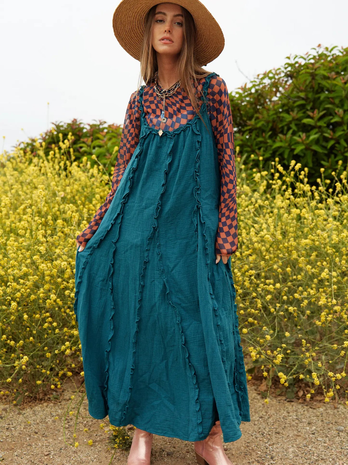 All Ruffled Up Dress