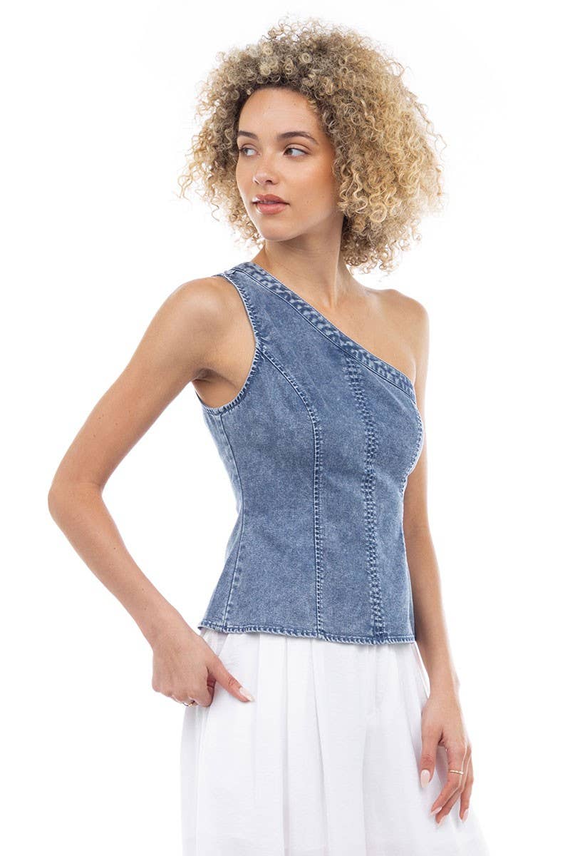 The Dakota Denim Top