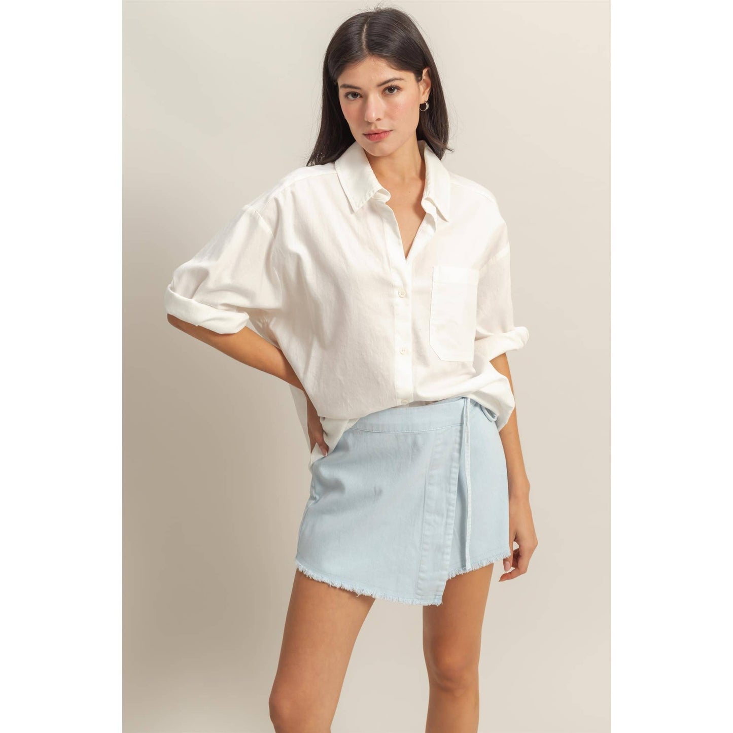 Cloudwash Wrap Skort