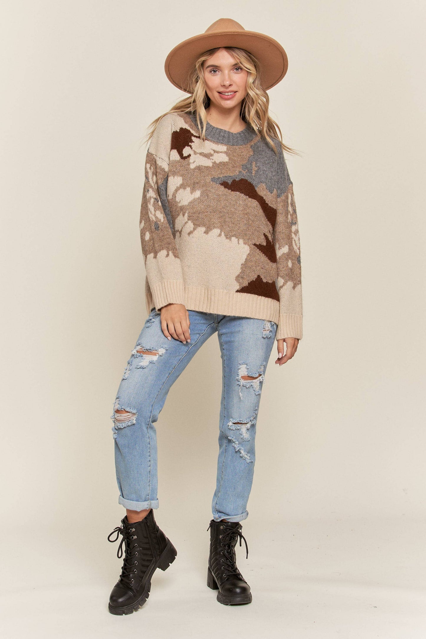 Abstract Ease Sweater