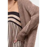 LIGHTWEIGHT OPEN CARDIGAN