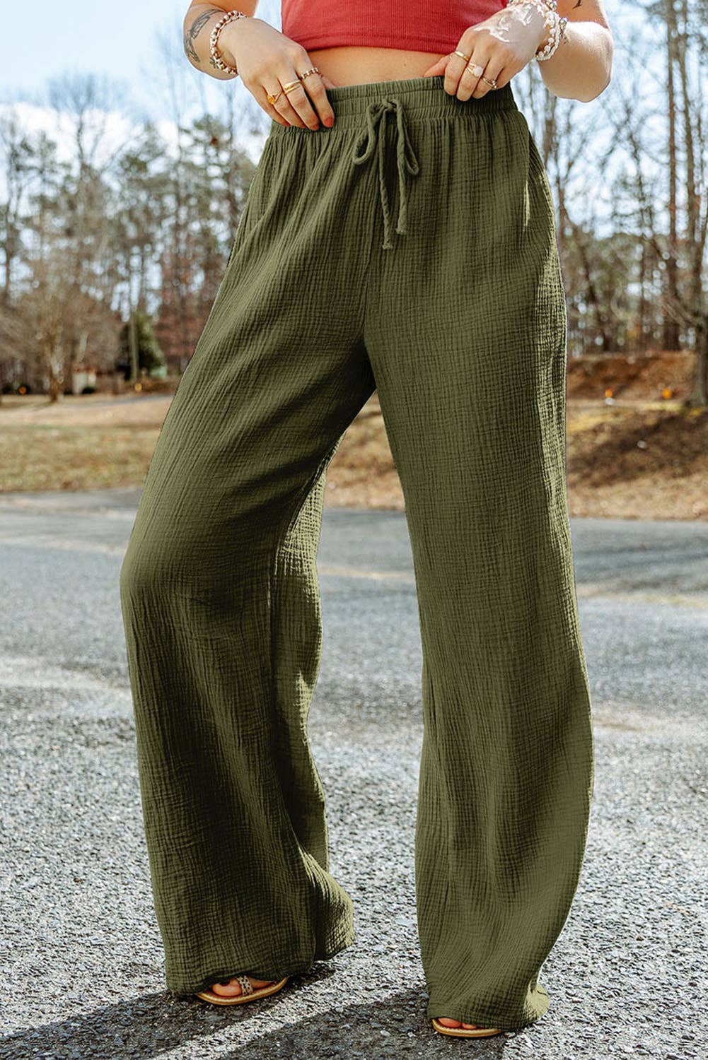 Textured Serenity Pants