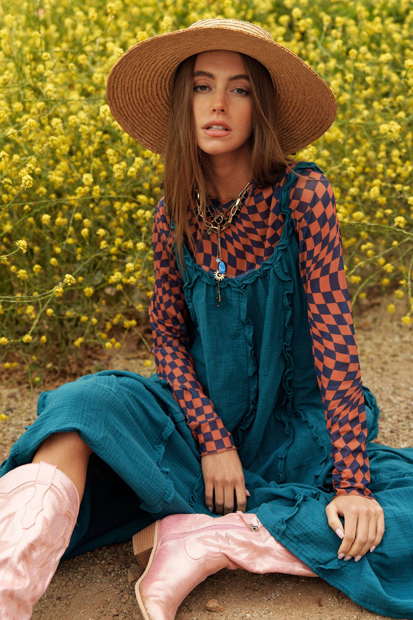 All Ruffled Up Dress