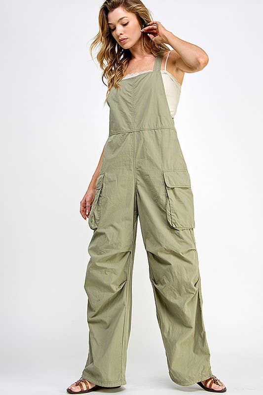 Wanderlust Cargo Jumpsuit