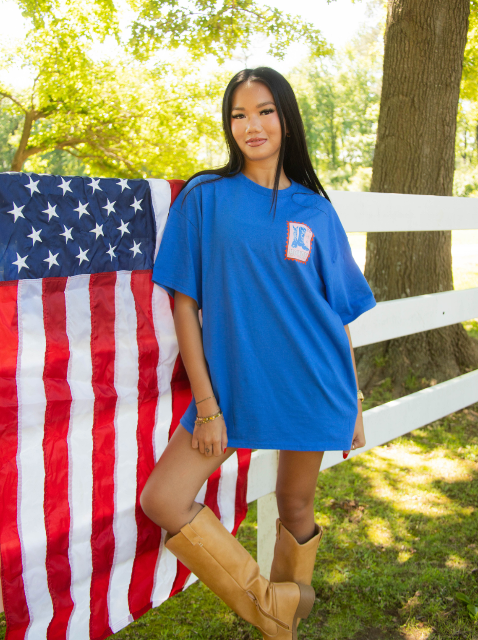Howdy Stamp Tee