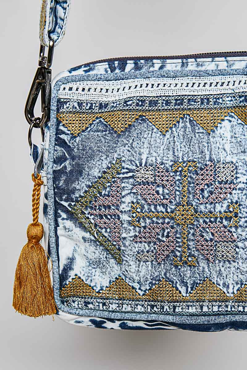 Wanderlust Embroidered Crossbody